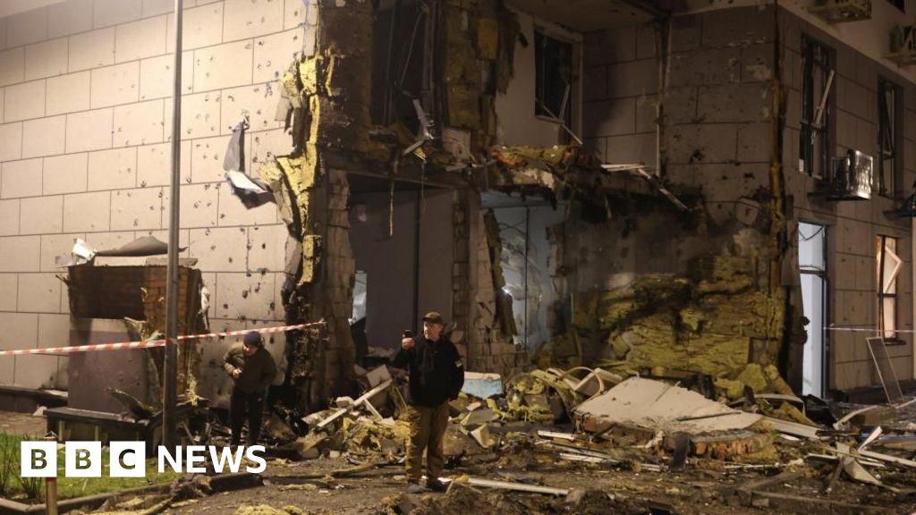 Russian drone strike hits Kyiv residential areas despite peace moves