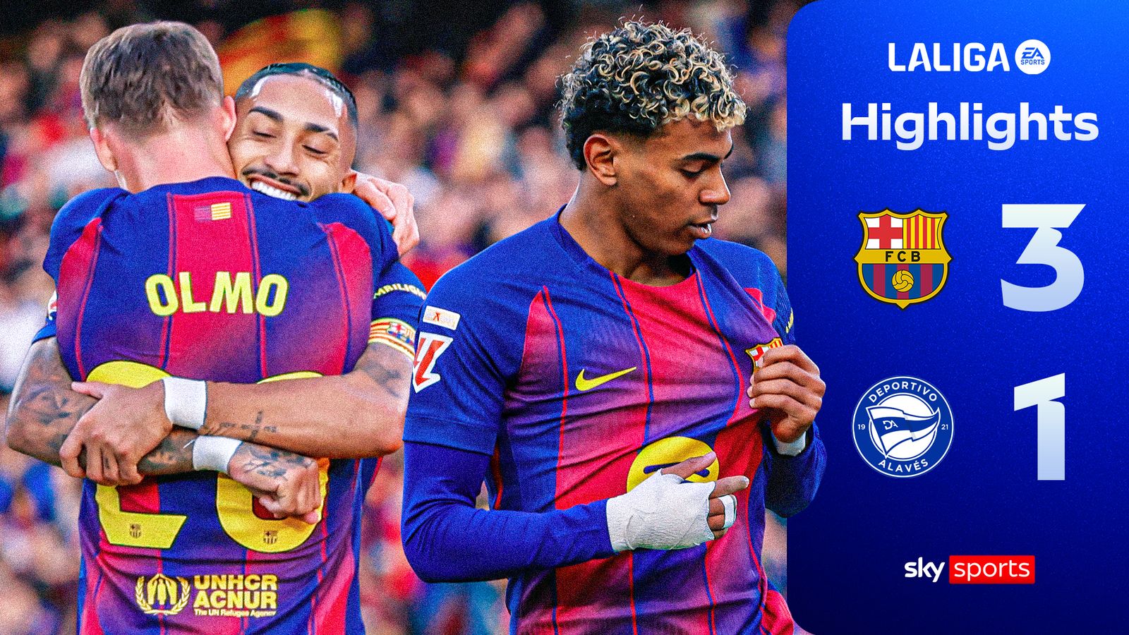 Yamal and Olmo STAR in Barca comeback win!