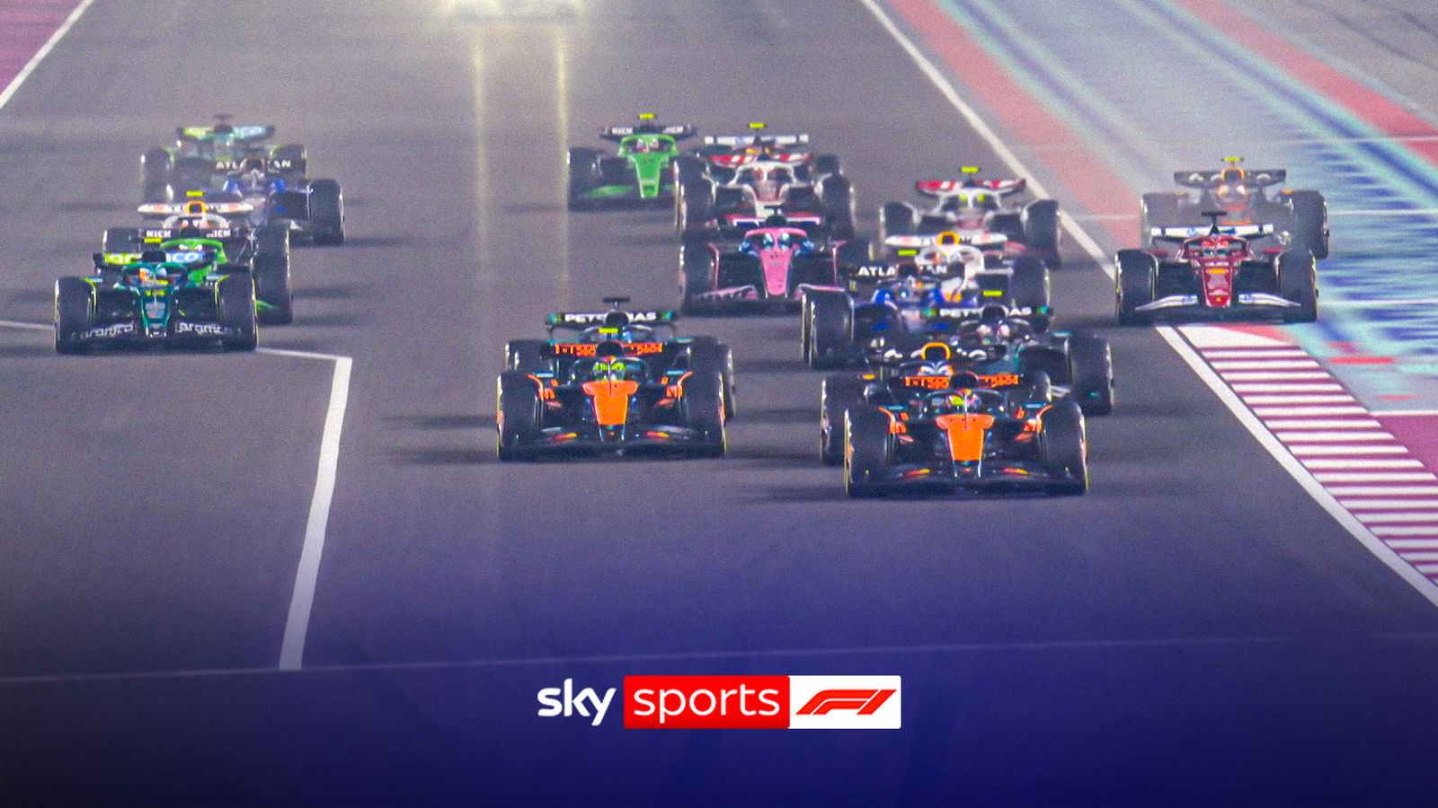 Piastri holds lead as Verstappen overtakes Norris to start Qatar GP!