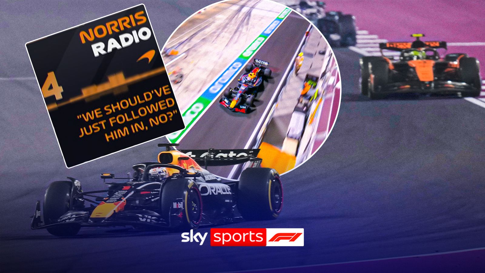 'We should've followed?!' | Norris questions strategy as Max pits under safety car!